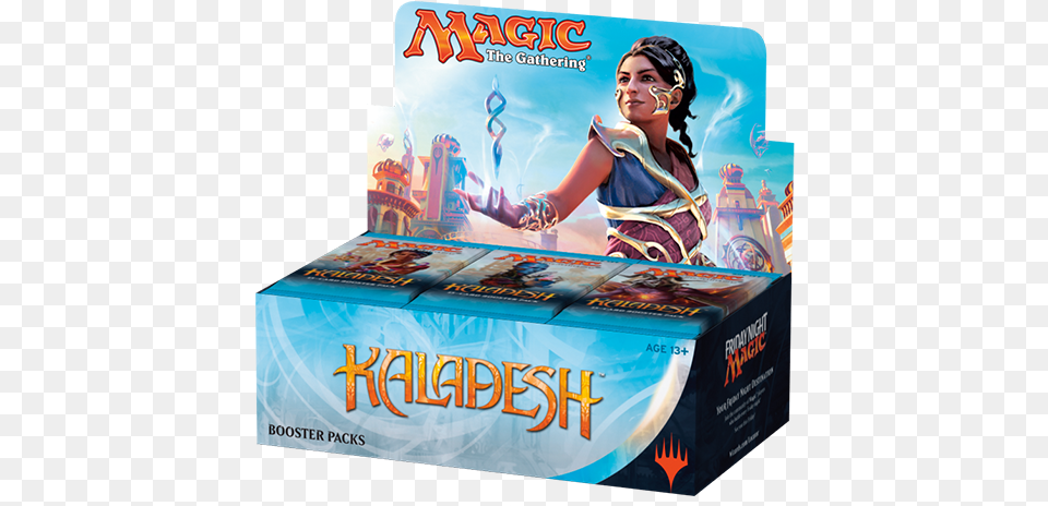 Magic The Gathering Kaladesh Booster Box, Book, Publication, Adult, Female Free Transparent Png