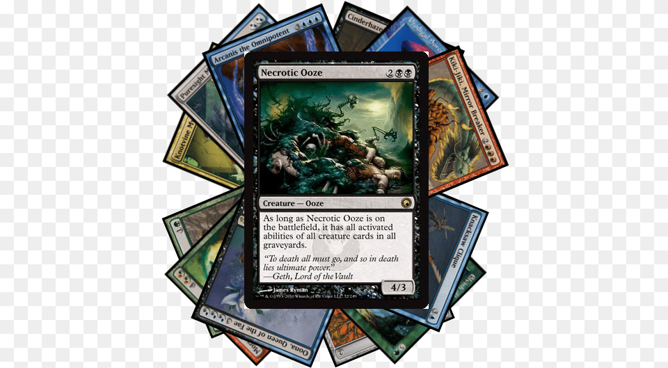 Magic The Gathering Ooze Deck, Book, Publication Png