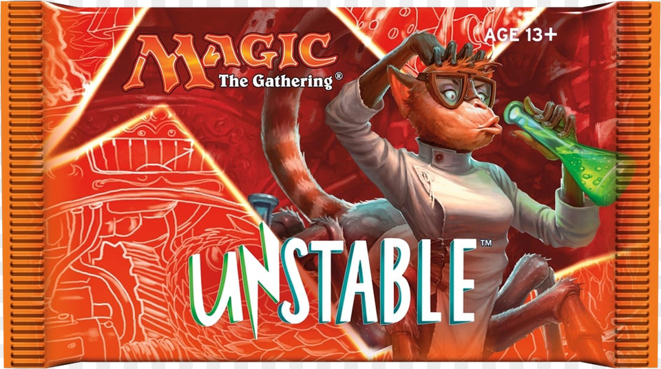 Magic The Gathering Unstable Booster, Book, Publication, Adult, Male Free Transparent Png