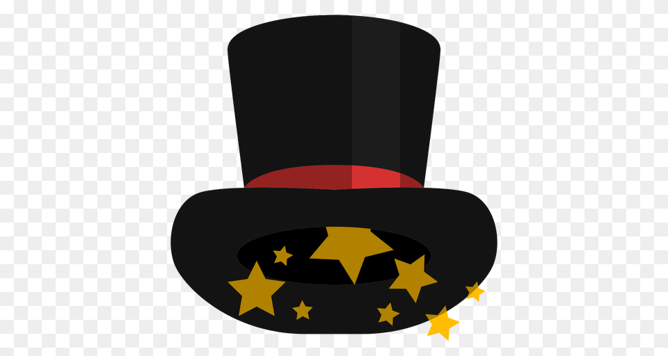 Magic Top Hat Icon, Clothing, Symbol, Star Symbol, Lighting Png