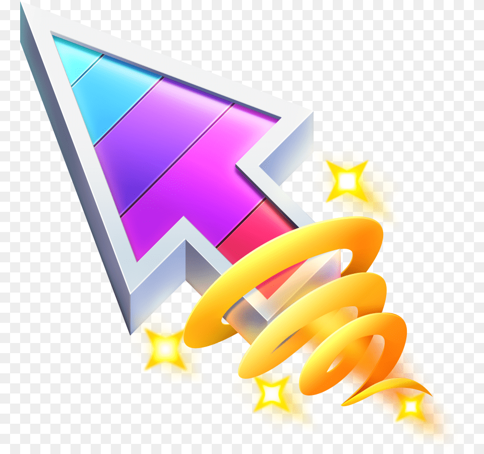 Magic Trail Mouse Pointer Animated Effects Macos Icon Cool Mouse Pointer Free Png Download