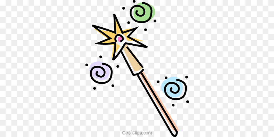 Magic Wand Royalty Vector Clip Art Illustration, Smoke Pipe Free Transparent Png