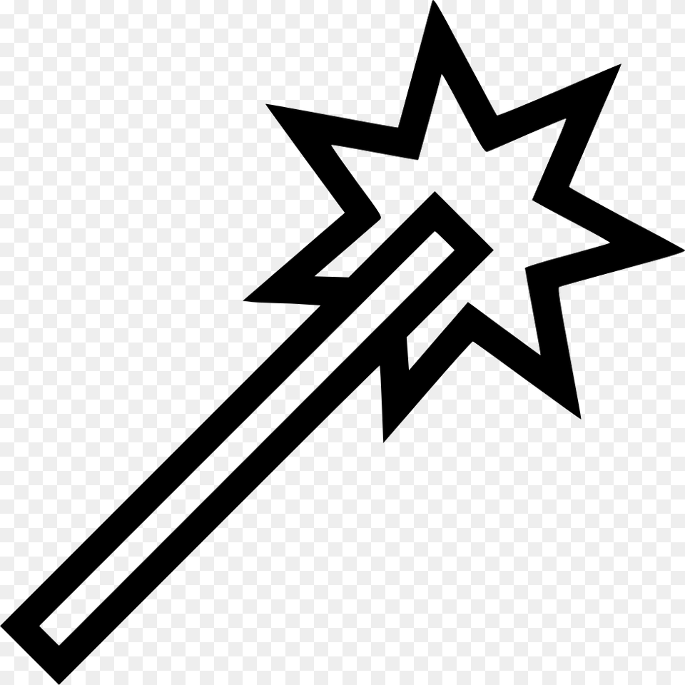 Magic Wand Tool Graphic Select Comments Magic Wand Tool Icon Photoshop, Star Symbol, Symbol, Cross Free Png
