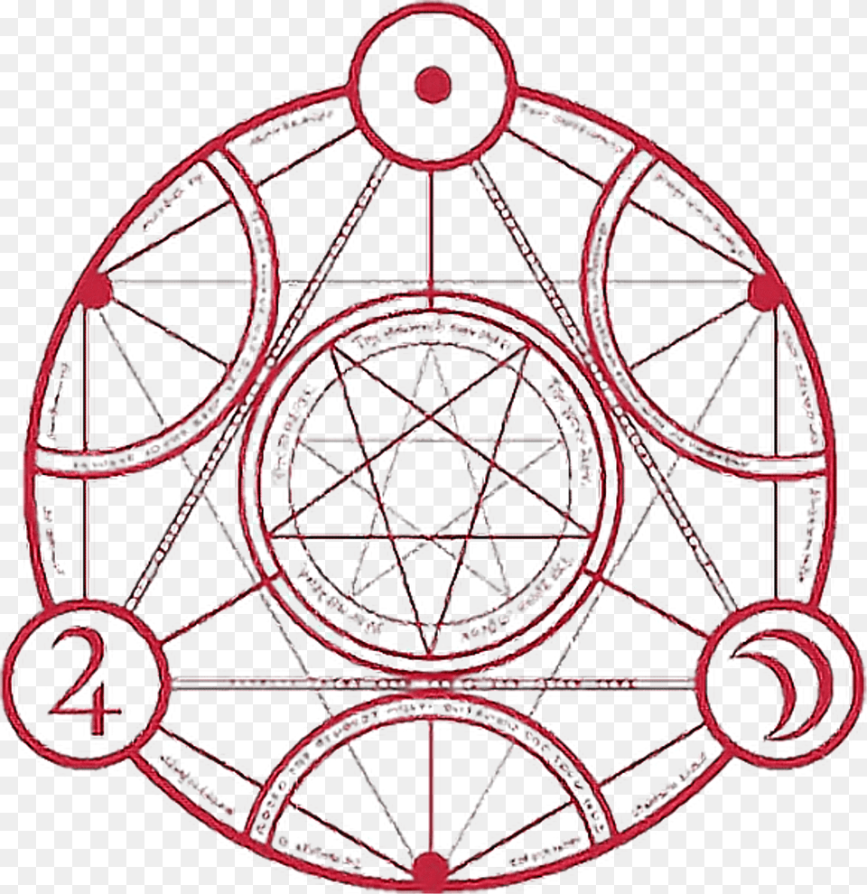 Magic Witchcraft Fantasy Circle Transmutationcircle Alchemy Circle, Machine, Wheel, Spoke, Cad Diagram Png Image