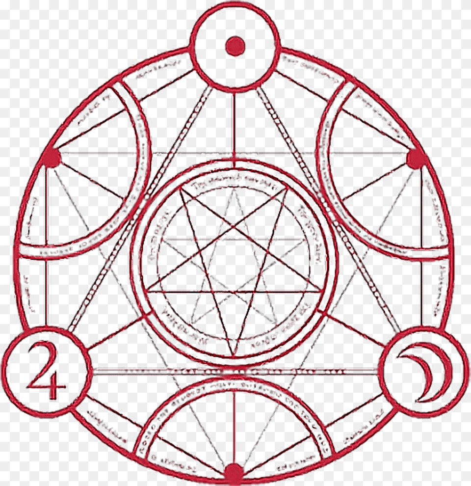 Magic Witchcraft Fantasy Circle Transmutationcircle Alchemy Circle, Machine, Wheel, Spoke, Cad Diagram Free Png