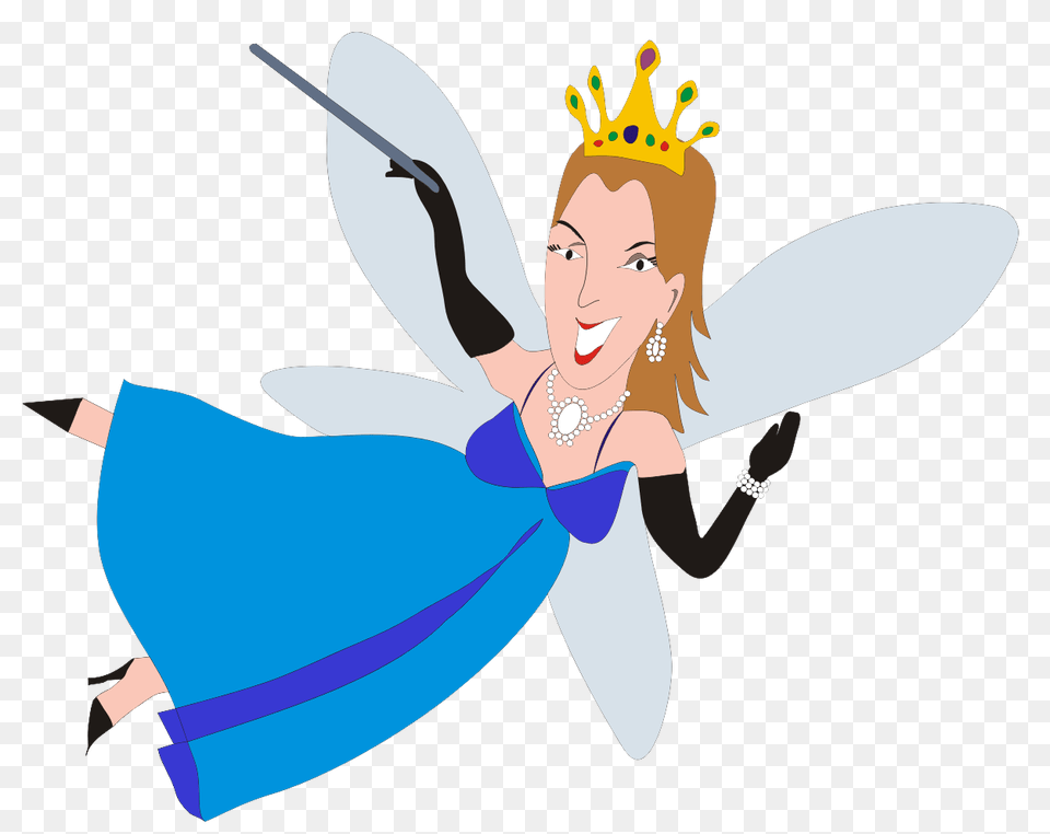 Magical Clipart Fairy Godmother, Woman, Adult, Person, Female Png Image