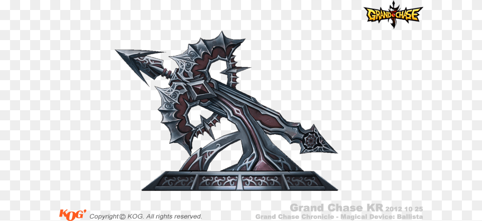 Magical Device Ballista Harpe Grand Chase, Dragon, Weapon, Aircraft, Airplane Free Png