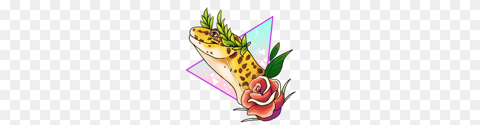 Magical Leopard Gecko Png Image