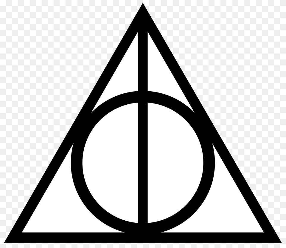 Magical Objects In Harry Potter, Triangle, Symbol Free Png Download