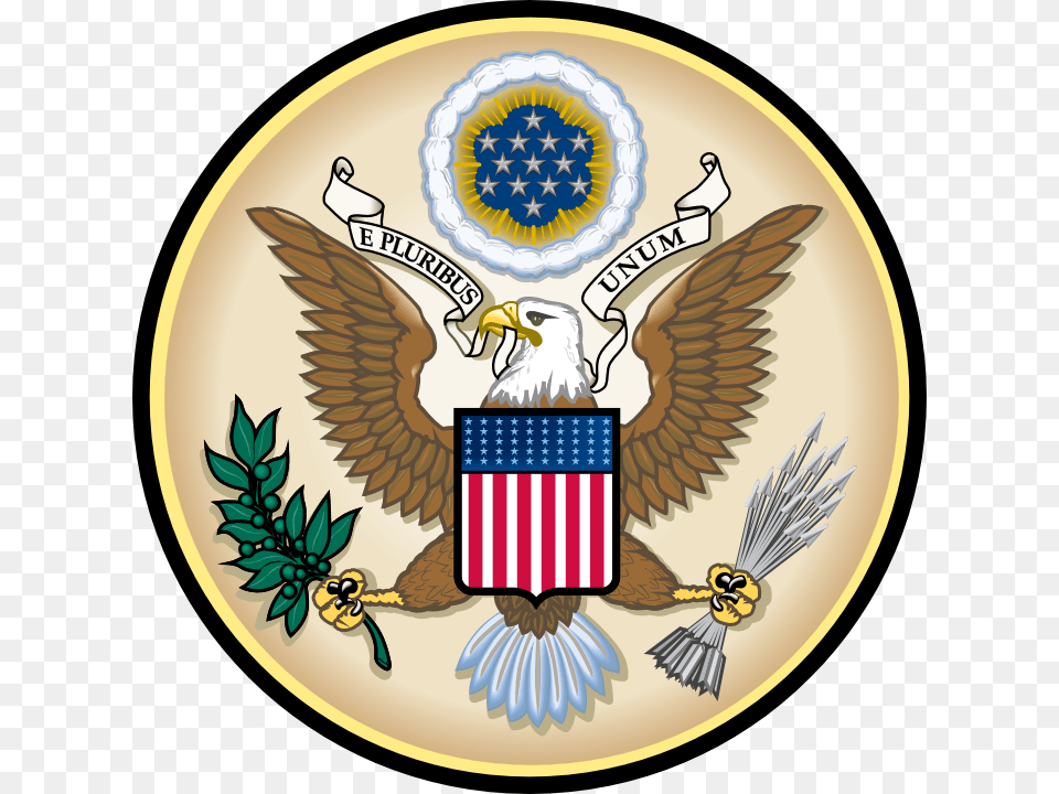 Magical U S Presidential Seal, Emblem, Symbol, Badge, Logo Free Png Download