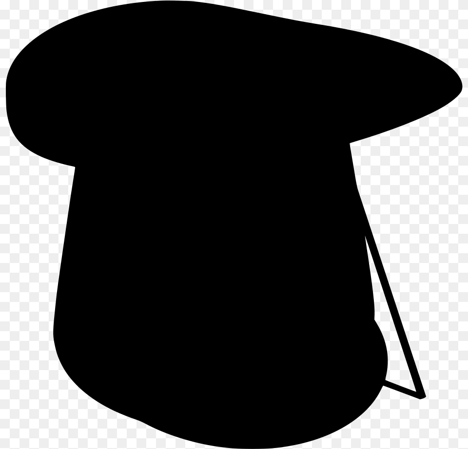 Magician Hat, Gray Png Image