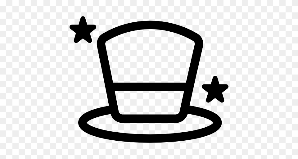 Magician Hat, Stencil, Device, Grass, Lawn Free Transparent Png
