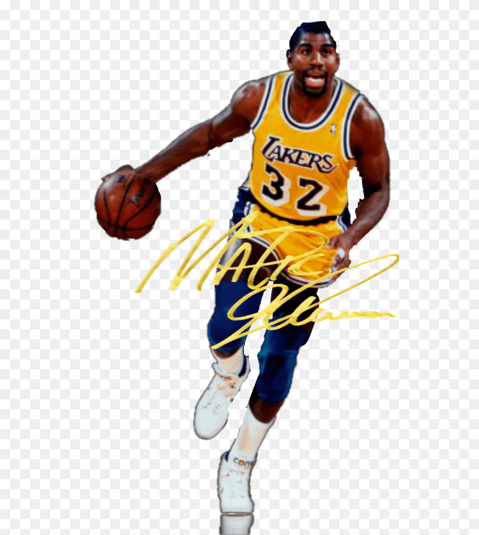 Magicjohnson Freetoedit Magic Johnson Cut Out, Adult, Person, Man, Male Free Transparent Png