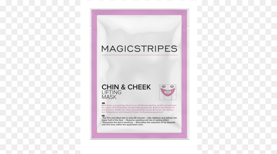 Magicstripes Chin Amp Cheek Lifting Mask, Advertisement, Poster, Business Card, Paper Free Transparent Png