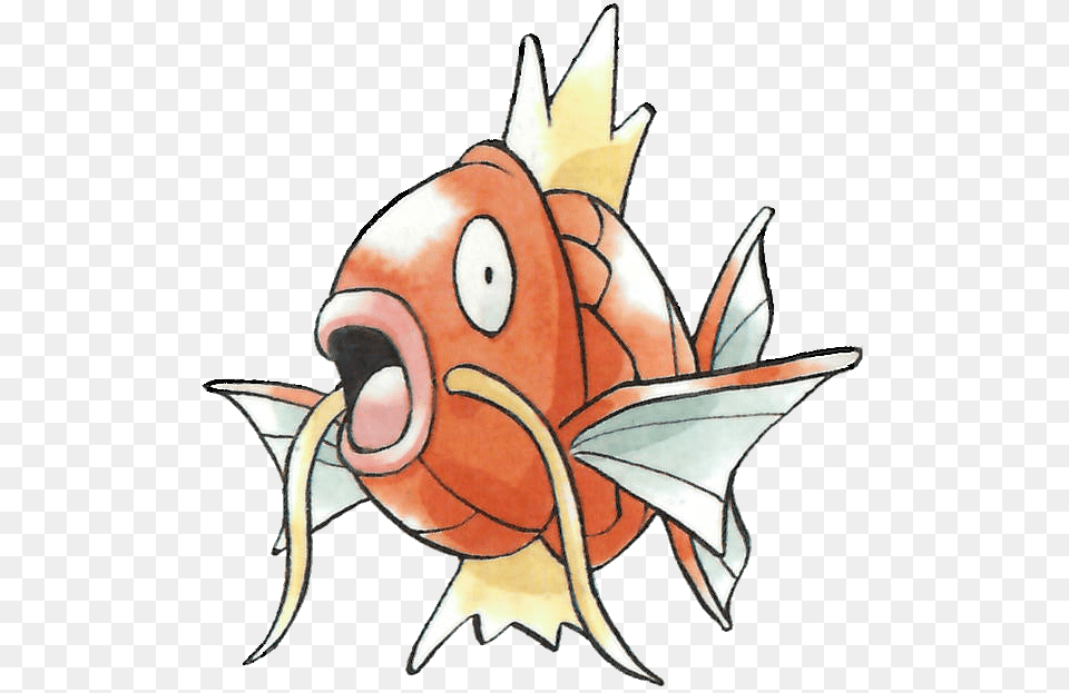 Magikarp, Animal, Fish, Sea Life, Goldfish Png Image