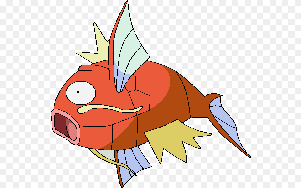 Magikarp Jumping Out Of Water, Animal, Fish, Sea Life, Baby Free Transparent Png