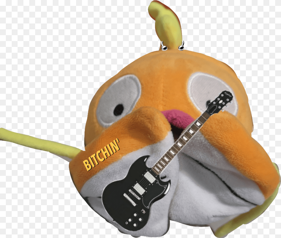 Magikarp Plush, Toy, Guitar, Musical Instrument Png