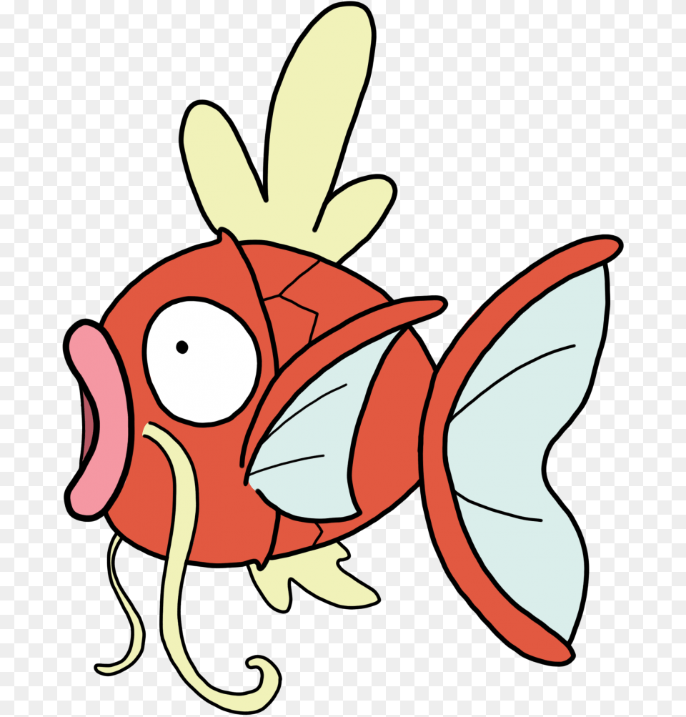 Magikarp Pokmon Go Legend Myth Pokemon Fish With Lips, Animal, Bee, Insect, Invertebrate Free Png Download