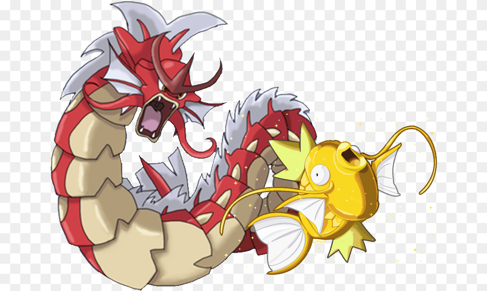 Magikarp Shop Pokemon Gyarados Shiny, Dragon Free Png Download