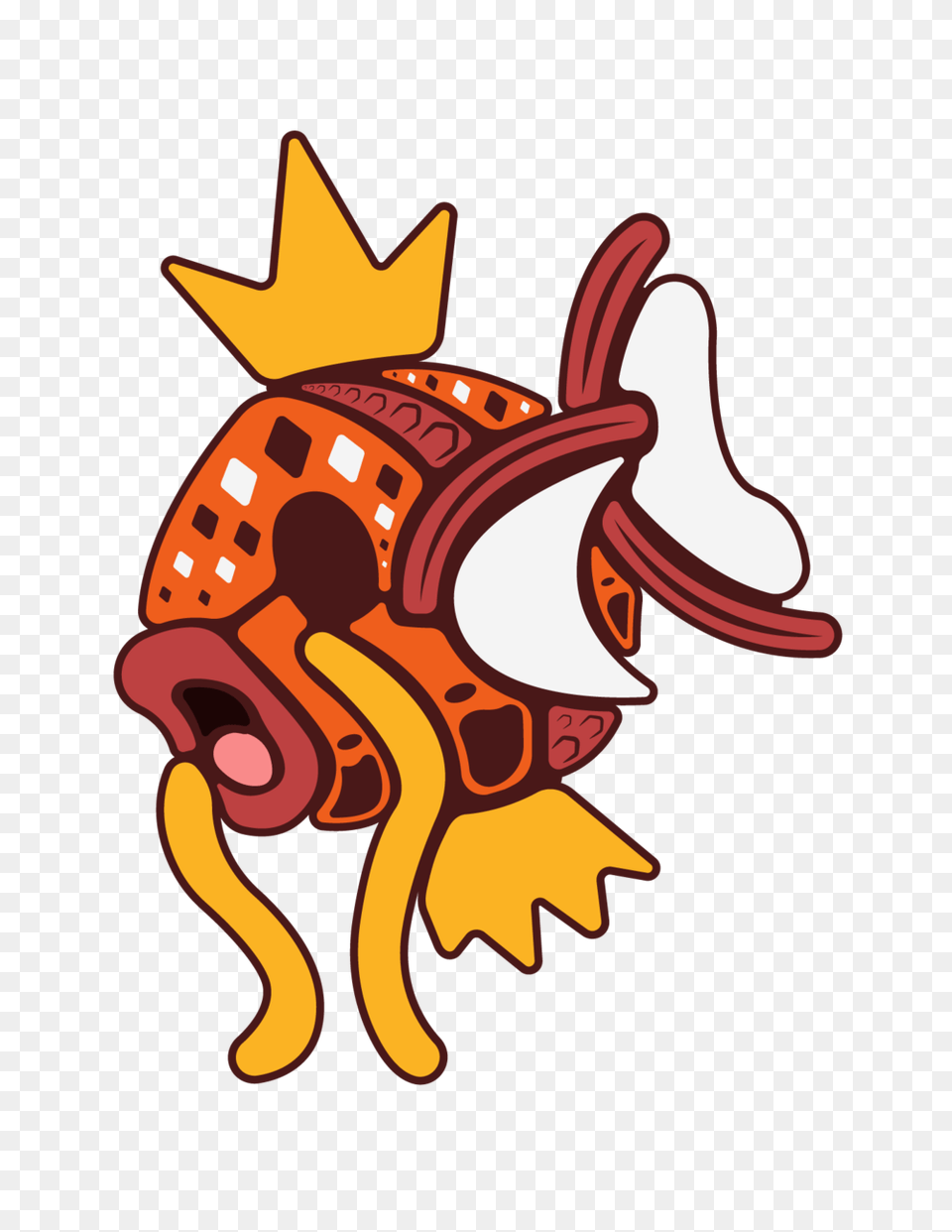 Magikarp Sticker Michael Vasquez, Cartoon Png