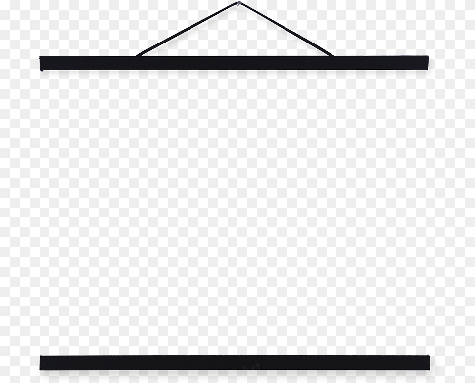 Magnet Poster Hanger Black 4 3 Frame Triangle, Electronics, Screen, Projection Screen, White Board Png Image