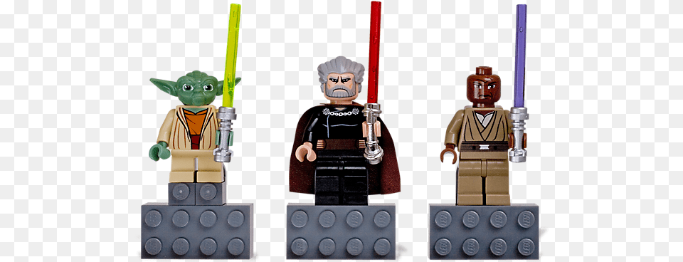 Magnet Set Mace Windu Lego Star Wars Count Dooku Set, Person Free Png