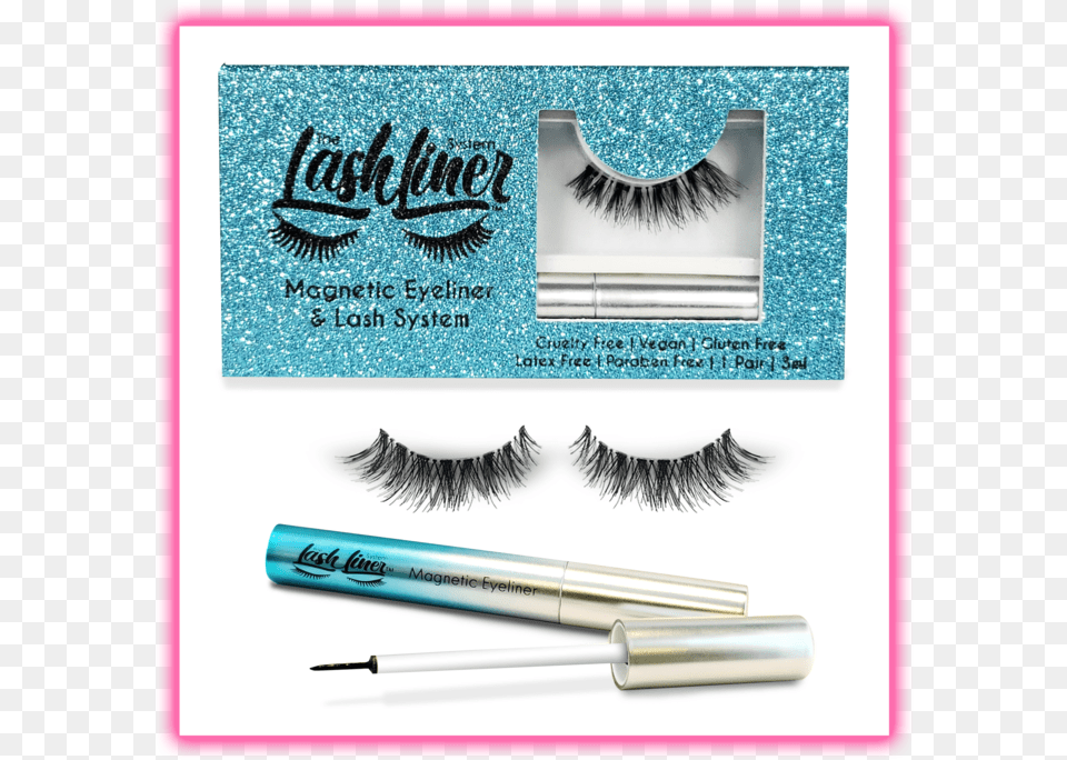 Magnetic Eyeliner And Lashes, Cosmetics, Device, Screwdriver, Tool Png Image