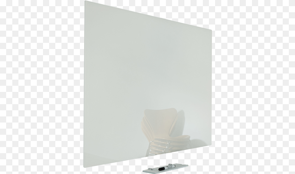 Magnetic Glass Whiteboard Hidden Fixings Magnetic Glass Writing Board, White Board, Chair, Furniture Free Png Download