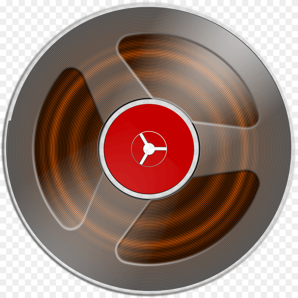Magnetic Tape Reel Clipart, Disk Png