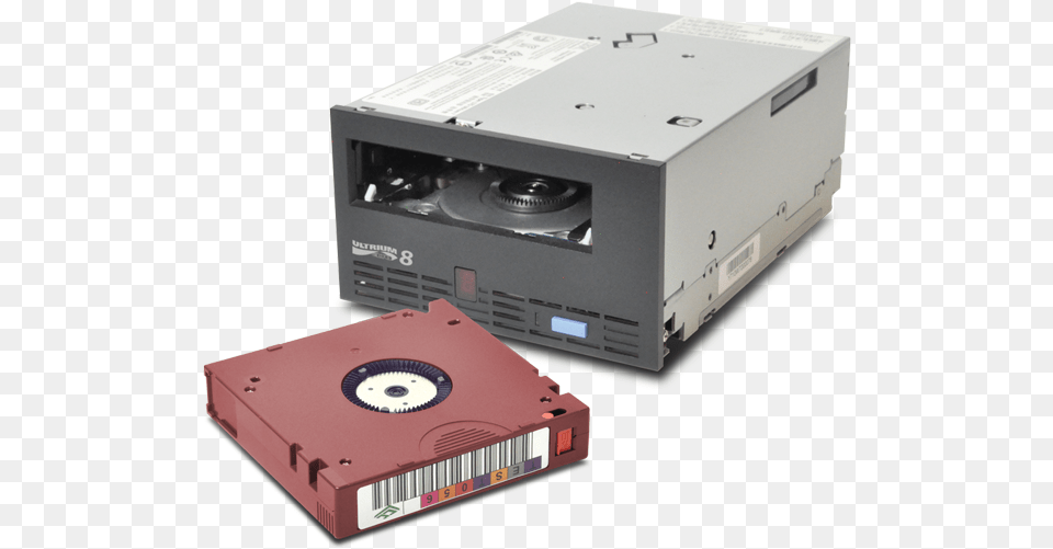 Magnetic Tape Storage Device, Computer Hardware, Electronics, Hardware Png Image