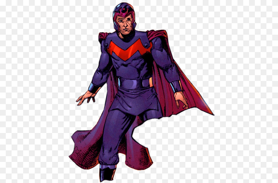 Magneto, Cape, Clothing, Adult, Person Free Png