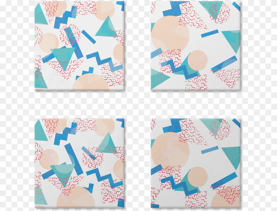 Magneto 90quots Pastel Geometric Pattern De Tobias Fonsecana 90s Geometric Pattern, Art, Collage, Modern Art, Paper Png