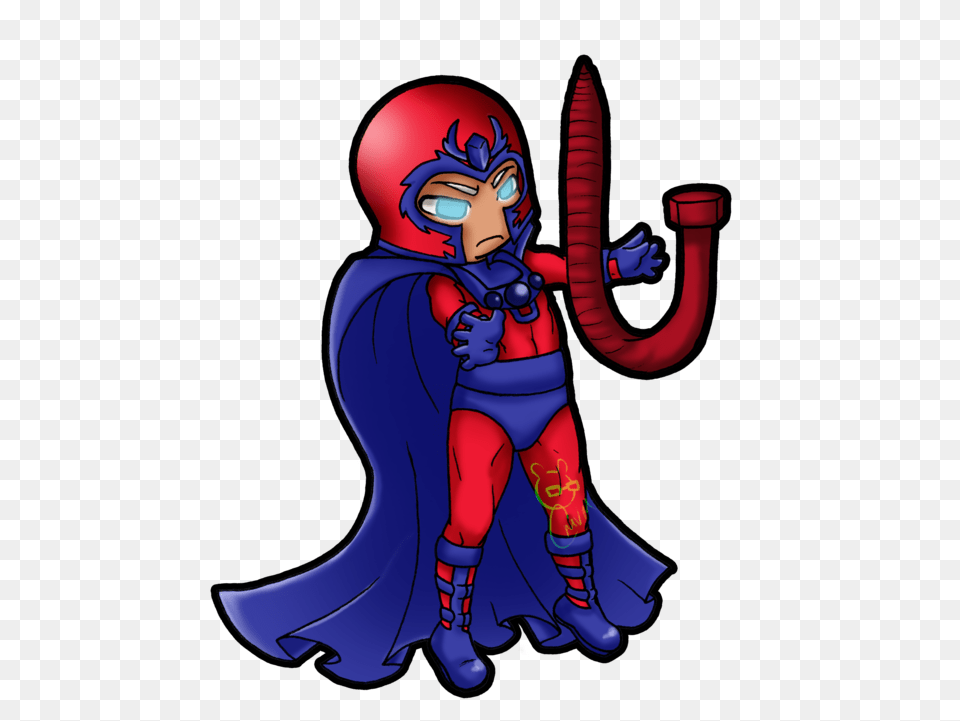 Magneto Chibi, Book, Comics, Publication, Baby Free Transparent Png