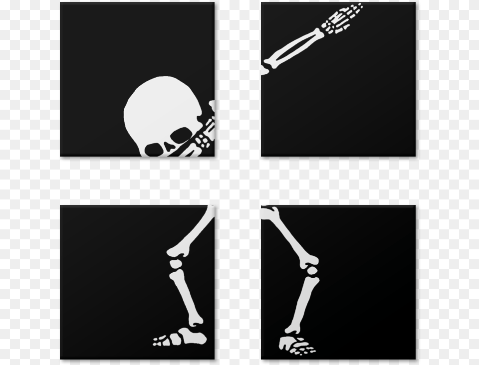 Magneto Dab Skull De Chrone Designsna Funny Skull, Stencil, Person Free Png Download