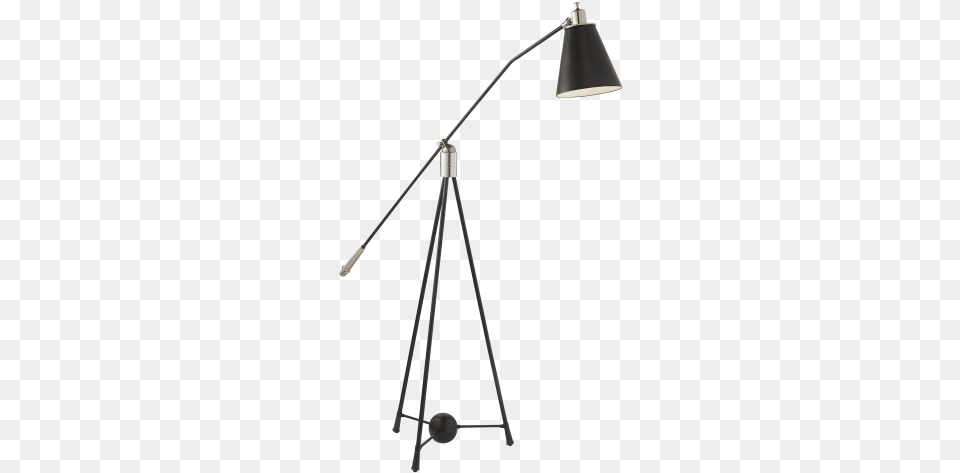 Magneto Floor Lamp In Polished Nickel And Bronze Visual Comfort Cha9288pnbz E F Chapman Magneto, Tripod Png Image