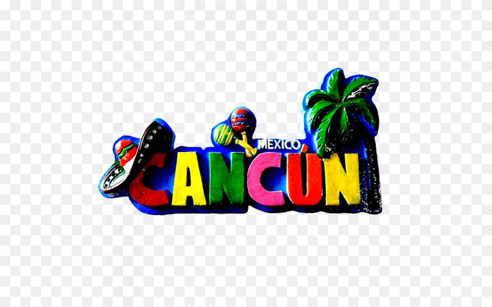 Magneto Resina Deluxe Cancun Mexican Hat, Clothing, Food, Footwear, Shoe Free Transparent Png