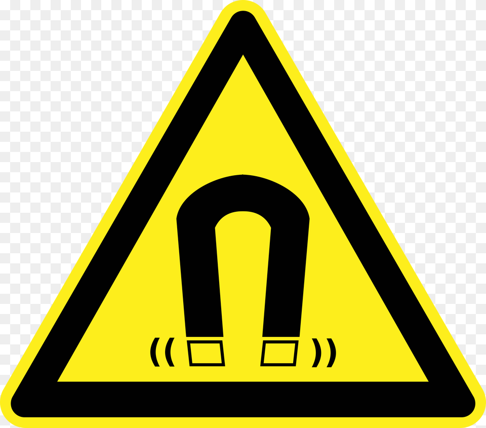 Magnets Warning Symbol Icons, Sign, Road Sign Png