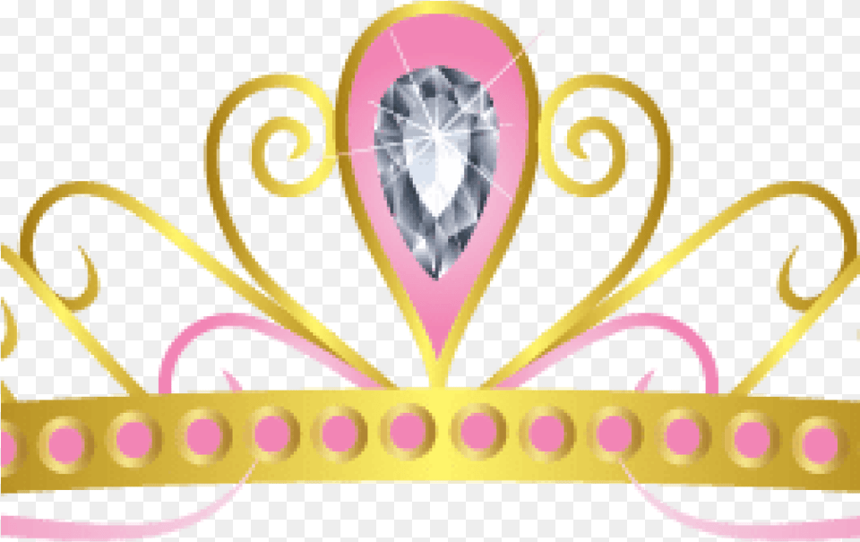 Magnificent Princess Crown Wall Art Adornment Crown For Princess, Accessories, Jewelry, Tiara Free Transparent Png