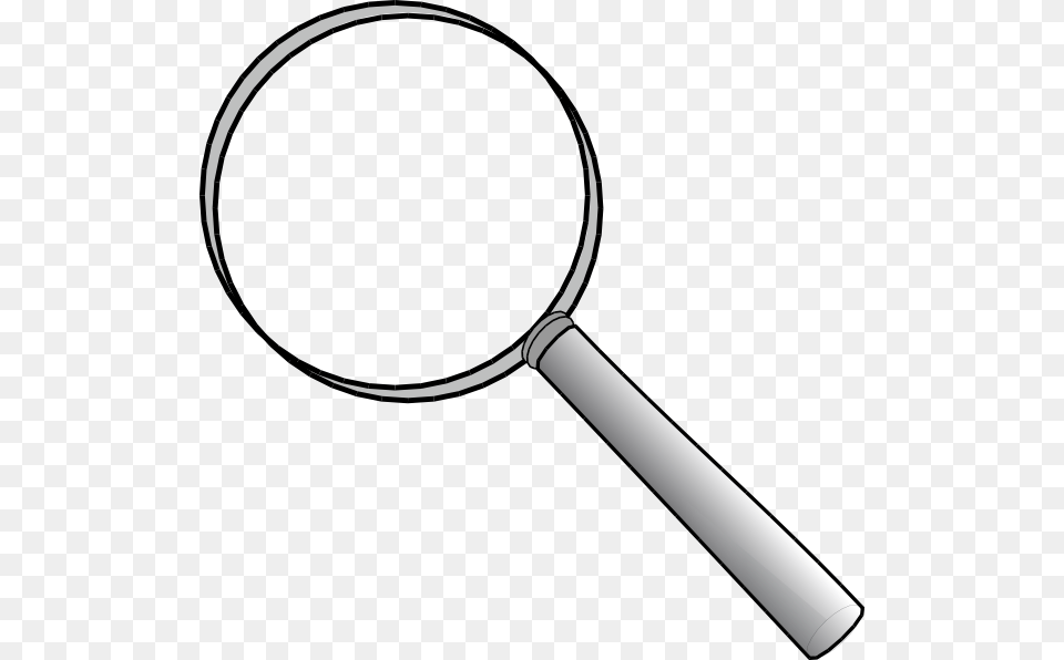 Magnifying Glass Clip Art Black And White, Smoke Pipe Free Png Download