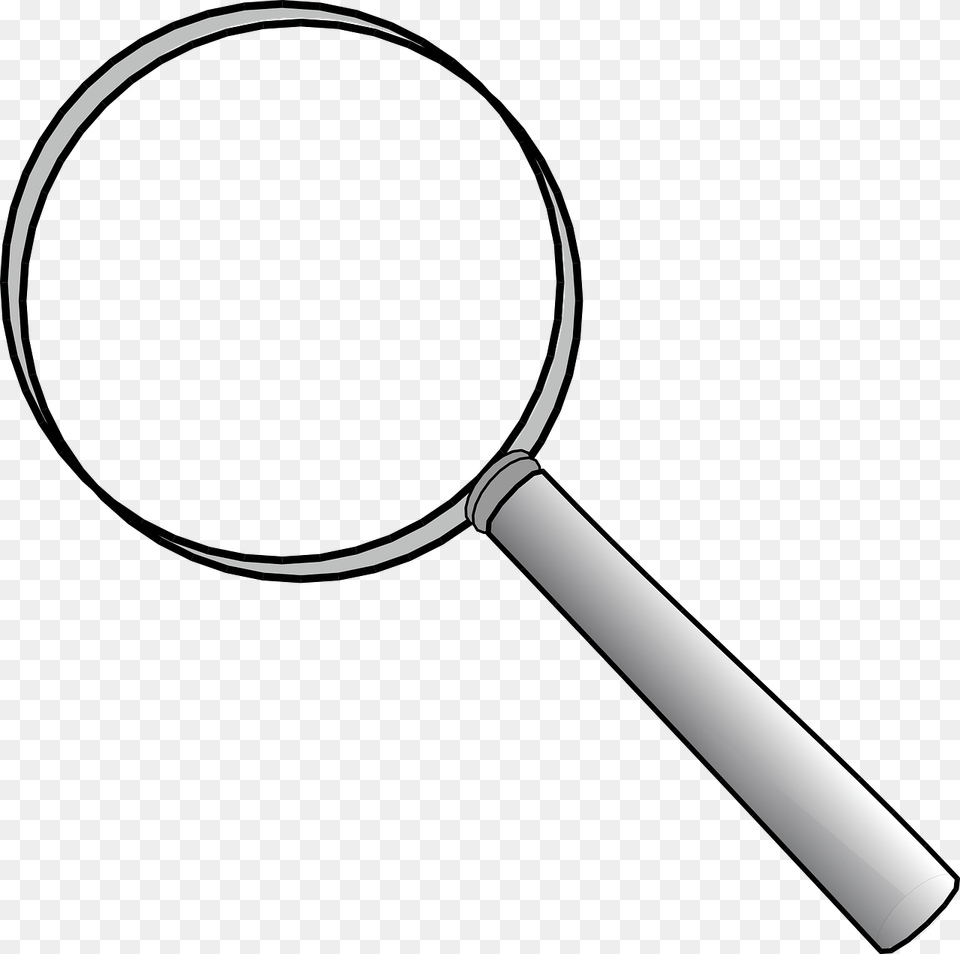 Magnifying Glass Clip Art Black And White, Blade, Dagger, Knife, Weapon Png Image