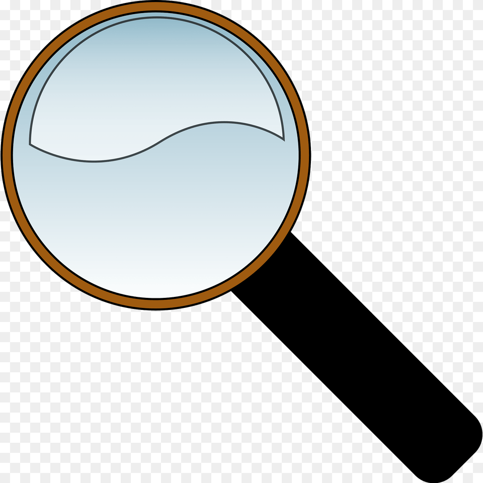 Magnifying Glass Clipart, Disk Free Png
