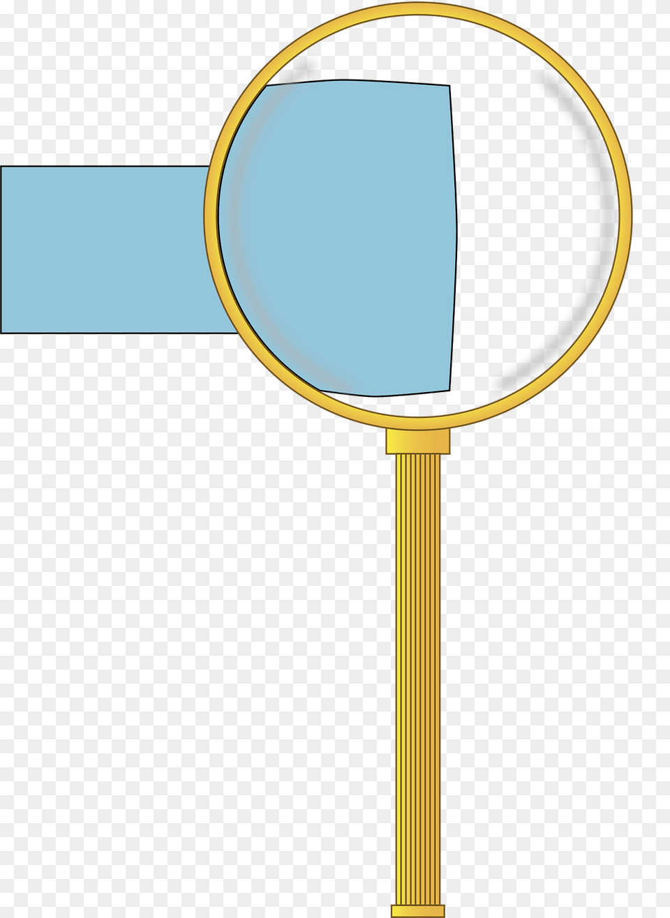Magnifying Glass Clipart, Racket Free Png