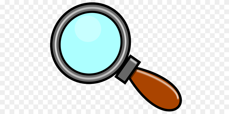 Magnifying Glass Clipart Black And White Free Png Download