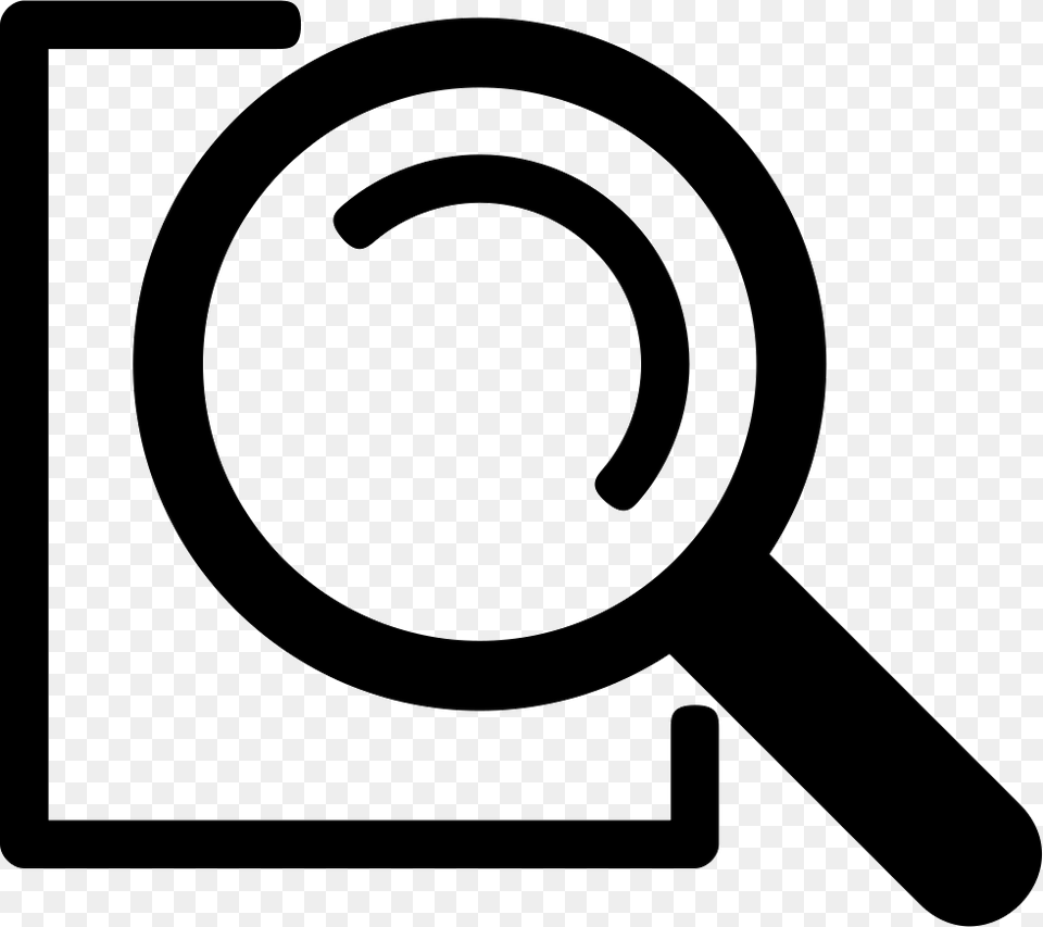 Magnifying Glass Fake Icon Free Transparent Png