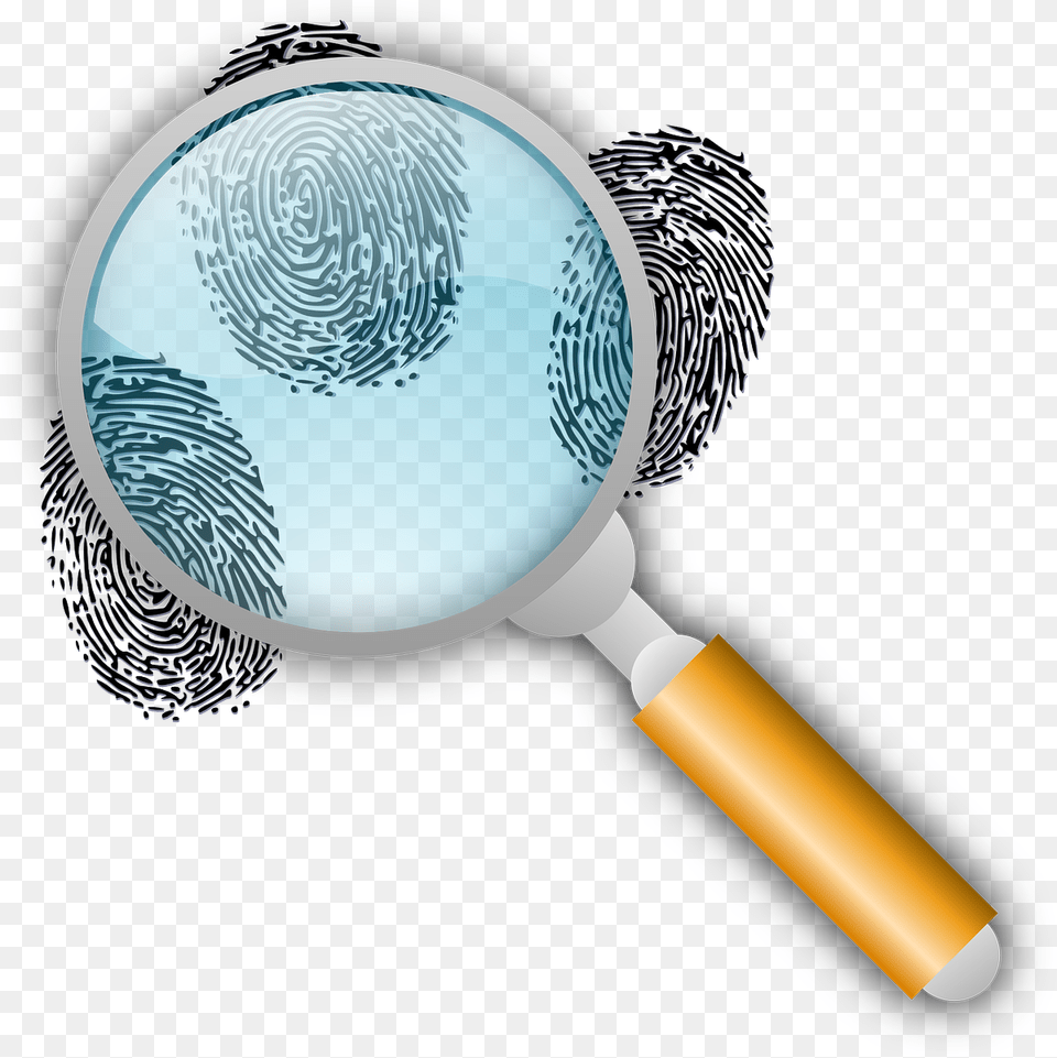 Magnifying Glass Fingerprint, Smoke Pipe Free Png Download