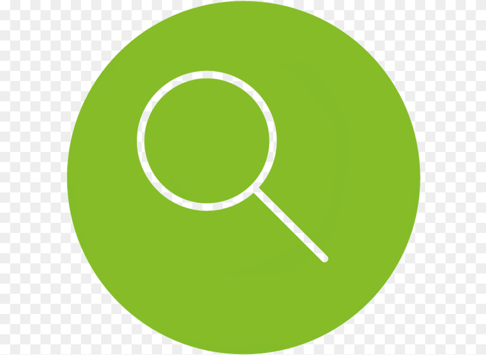 Magnifying Glass Green Circle, Racket, Badminton, Person, Sport Free Png Download