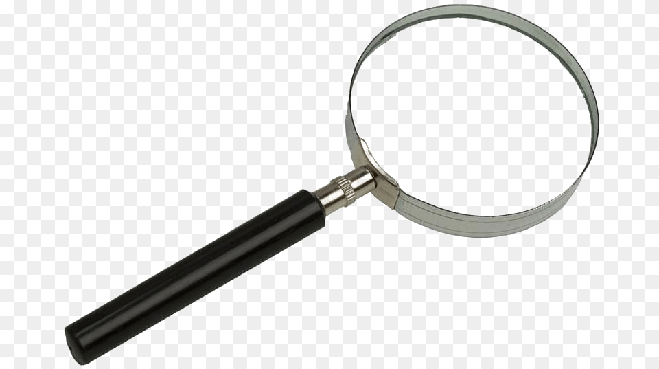 Magnifying Glass Hd Glass In Magnifying Glass, Blade, Dagger, Knife, Weapon Free Png Download