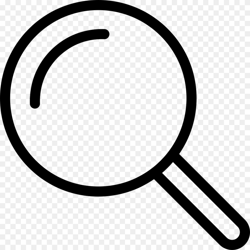 Magnifying Glass Icon Thin Free Transparent Png