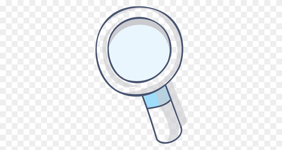 Magnifying Glass Illustration Hand Drawn Png Image