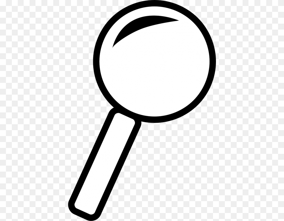 Magnifying Glass Lens Magnifying Glass Clipart Svg, Cutlery, Spoon Free Png Download